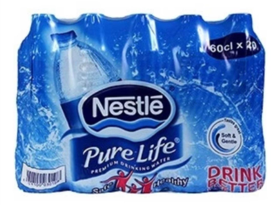 Nestle Pure Life Premium Drinking Water, 20X60Cl