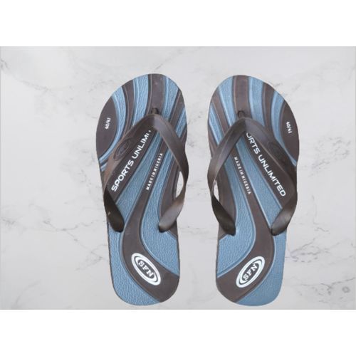 Sports Unlimited Blue Fancy Slippers