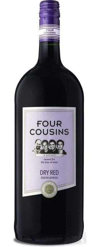 Four Cousins Dry Red Wine, 75Cl