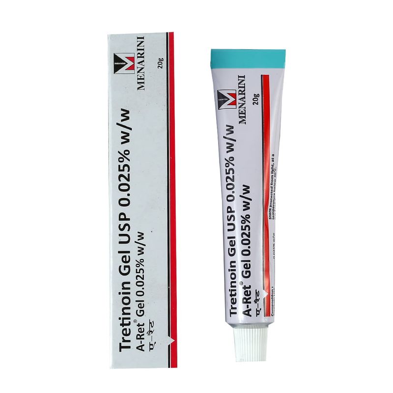 Menarini Tretinoin Gel 0.025%, 20G