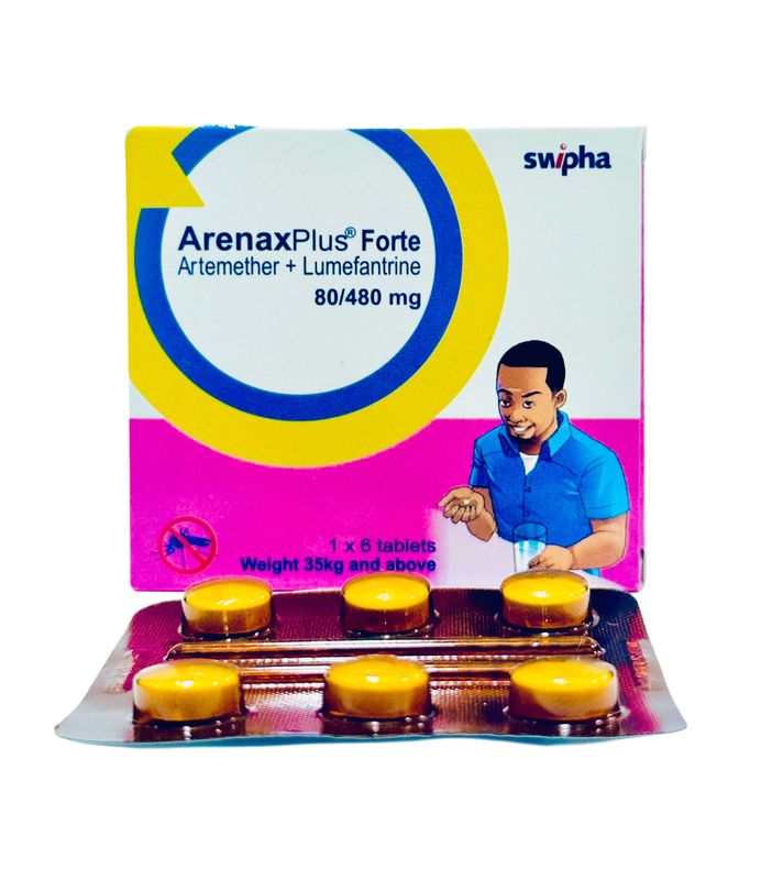 Swipha Arenax Plus Forte Tablets, 6 Count