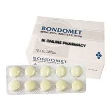 BONDOMET Methylprednisolone Tablets 250mg, 10 Count