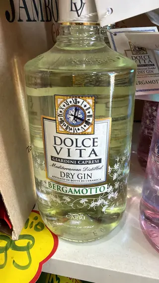Dolce vita gin bergamotto