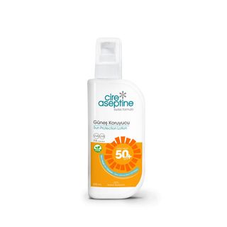CİRE ASEPTİNE მზის დამცავი ლოსიონი 50SPF მოზრდილებისთვის 200მლ