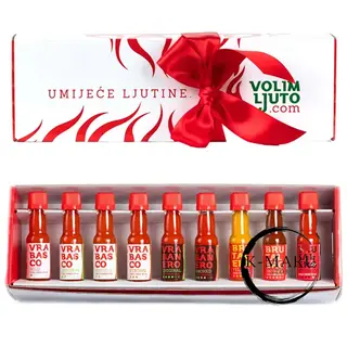 Umijeće ljutine poklon paket ljutih umaka