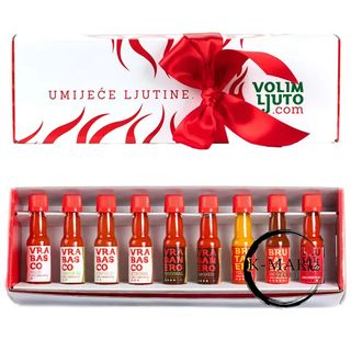 Umijeće ljutine poklon paket ljutih umaka