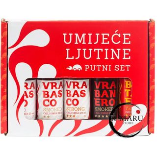 Umijeće ljutine putni set