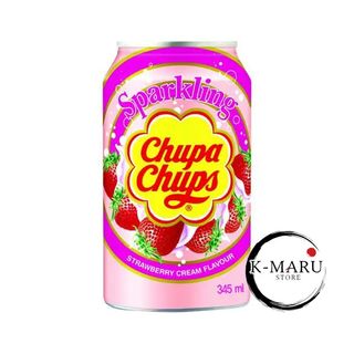 Sparkling Drink Cherry Bubble Gum – 345 ml – Chupa Chups