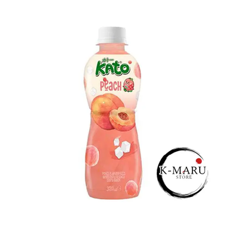 Peach Juice Drink with Nata De Coco – KATO