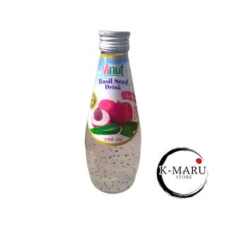 Lychee Drink with Basil Seeds 290ml – Vinut