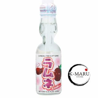 Hatakosen Ramune Lychee 200ml