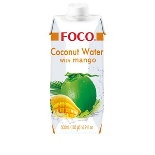 Foco Coconut Water with Mango 500ml