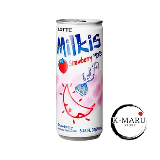 Soft Drink Strawberry Can 250ml – Milkis