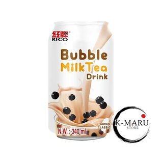 Bubble Milk Tea Drink  340ml – Rico