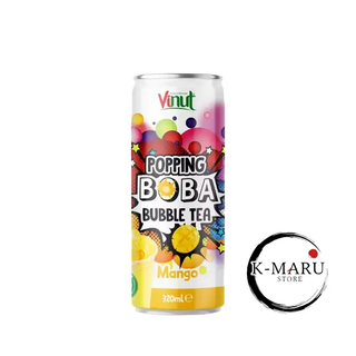 Popping Boba Mango Bubble tea Drink 320ml – Vinut
