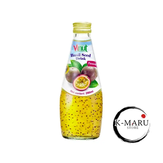 Passion Fruit Drink with Basil Seeds 290ml – Vinut