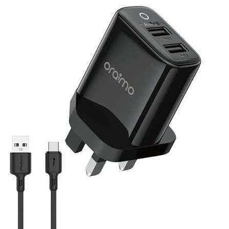 ORAIMO Black Charger OCW-1112U + C53