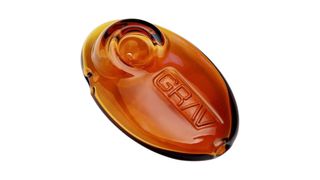 GRAV ფაიფი Pebble Spoon - ქარვის ფერი