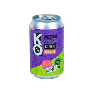 Kenyan Original  Passsion Fruit &Lime Cider Botttle 330ml