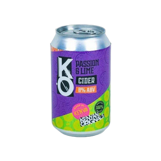 Kenyan Original  Passsion Fruit &Lime Cider Botttle 330ml
