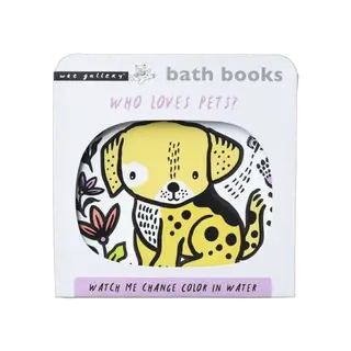 Wee Gallery knjiga za kupanje Color Me - Pets