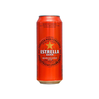 Бира Estrella Damm Barcelona Lager Кен (500ml)