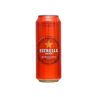 Бира Estrella Damm Barcelona Lager Кен (500ml)