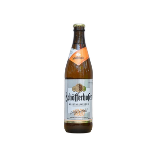Бира Schofferhofer Kristallweizen 5,0% бутилка (500ml)
