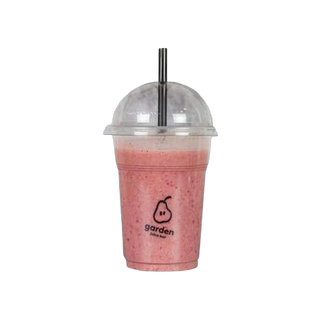 Smoothie banana,višnja,badem. mleko, ind. orah,protein ukus čoko.