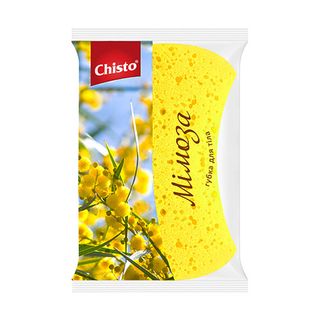 Губка Chisto мімоза банна поролонова