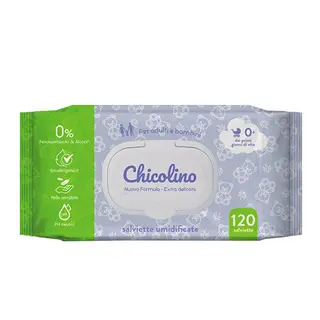 Серветки вологі Chicolino 120шт NEW