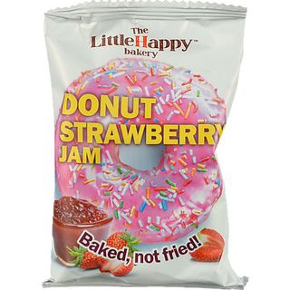 Пончик LittleHappy bakery 60г полуничний джем п