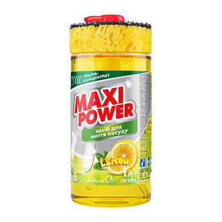 Засіб Maxi Power д.миття посуд 1л лимон