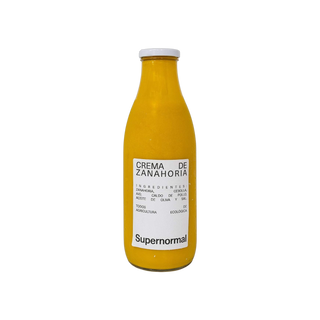 Crema de zanahoria ecológica - 1 L