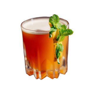 The Manhattan is a classic cocktail made with whiskey, sweet vermouth, and bitters. It is typically garnished with a cherry or a twist of lemon. The drink is known for its smooth, rich flavor and is a popular choice in bars and restaurants.