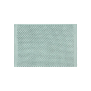 Alfombra De Baño De Rizo De Algodón Y Bambú Sublim Agua Marina 50x70 cm