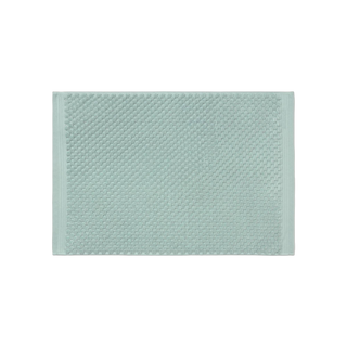 Alfombra De Baño De Rizo De Algodón Y Bambú Sublim Agua Marina 50x70 cm