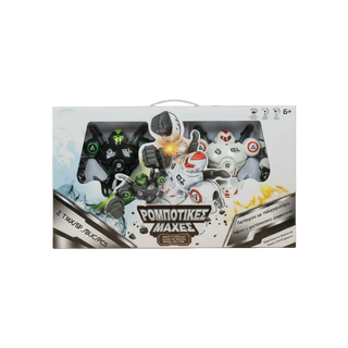 Pomotikes Maxees Robo Warriors Set, 2 Figures - Jucarii Copii