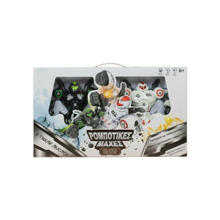 Pomotikes Maxees Robo Warriors Set, 2 Figures - Jucarii Copii