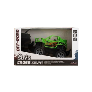 Off-Road Cross Country Green Car 27 MHz - Jucarii Copii