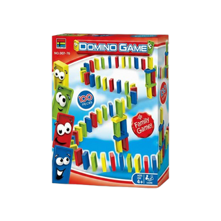 Colorful Domino Set 100 Pieces - Jucarii Copii