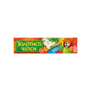 Чипси картопляні зі смаком Кропу та Сметани