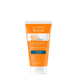 Avène Solar FPS50+ Fluido Sem Perfume 50ml