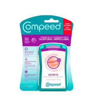 Compeed Penso Herpes Feridas Discreto 15unid.