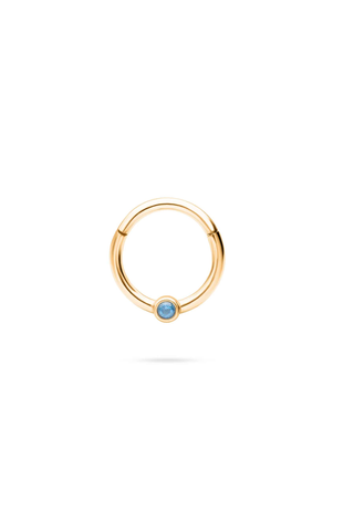 Septum Jikron (8Mm) Bañado En Oro