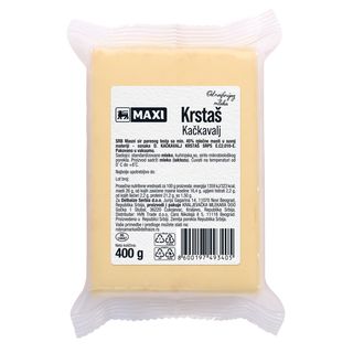 Kačkavalj Krstaš 45% m.m.Maxi 400g