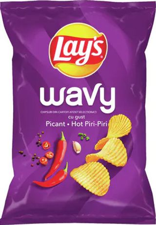 Chips Lays Wavy Piri-Piri