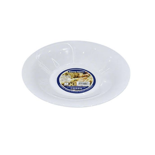 HH Danny White Soup Plate, 8.5in