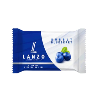Lanzo Bathing Soap Bubbly Blueberry - 100G