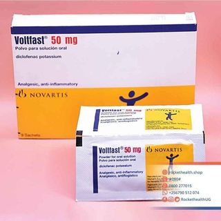 Novartis Voltfast Diclofenac Powder, 9 Sachets